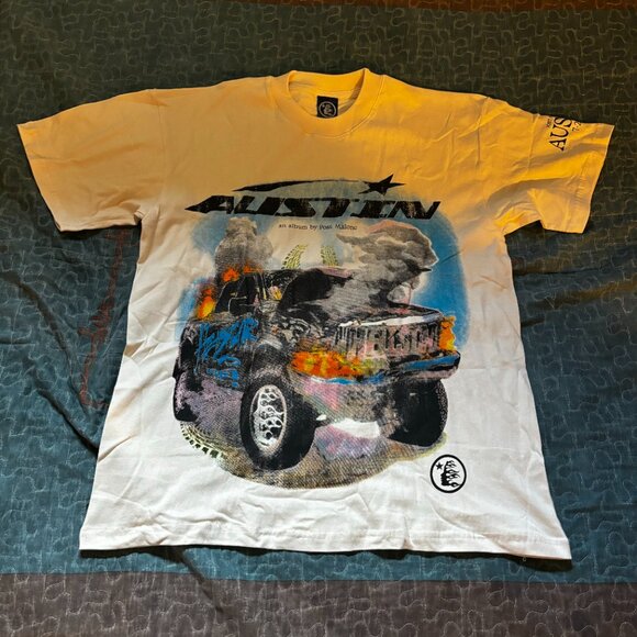 Hellstar Studios Post Malone Austin Album Tee - Picture 2 of 5